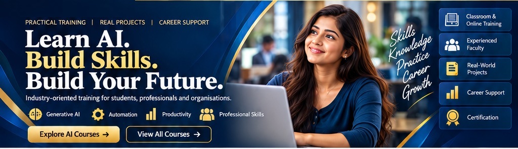 Learn AI. Build Skills. Build Your Future.